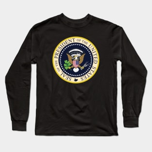 Fake Presidential Seal t shirt - President Anti Trump 2020 Long Sleeve T-Shirt